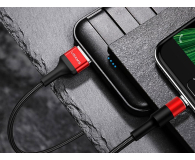 USAMS Kabel pleciony U5 2A micro USB czerwony - 1569140 - zdjęcie 4